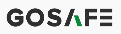 GOSAFE logo with a green accent on a white background