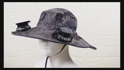 GoSafe SunShield™ Ultra Cooling Solar Fan Hat